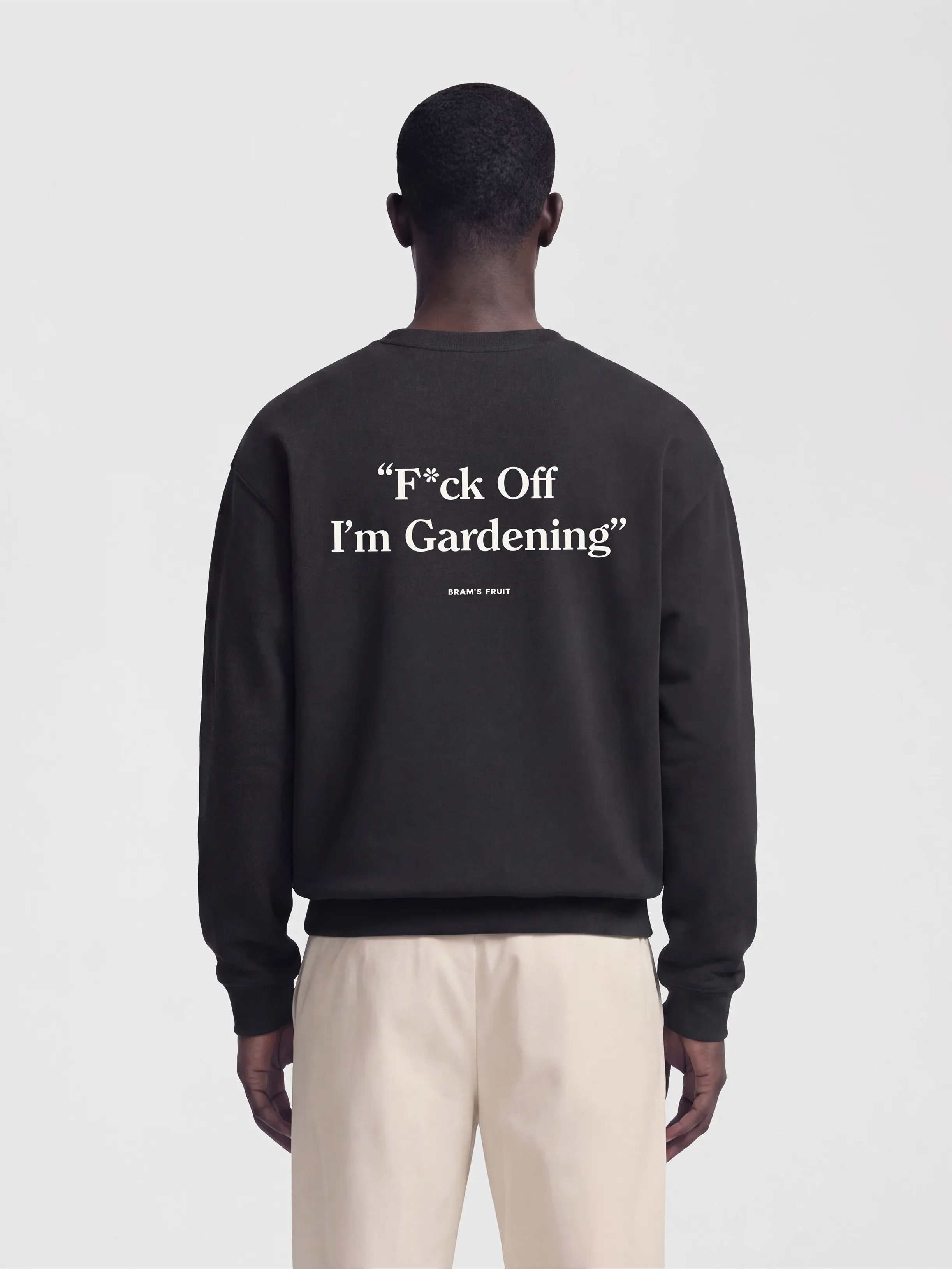 BRAM'S FRUIT F*ck Off I'm Gardening Crewneck - Black