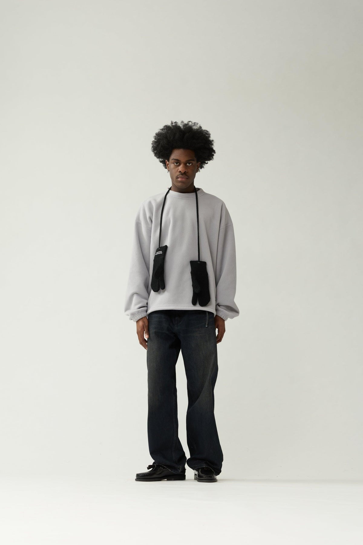 NEW AMSTERDAM SURF ASSOCIATION Fleece Crewneck Stone