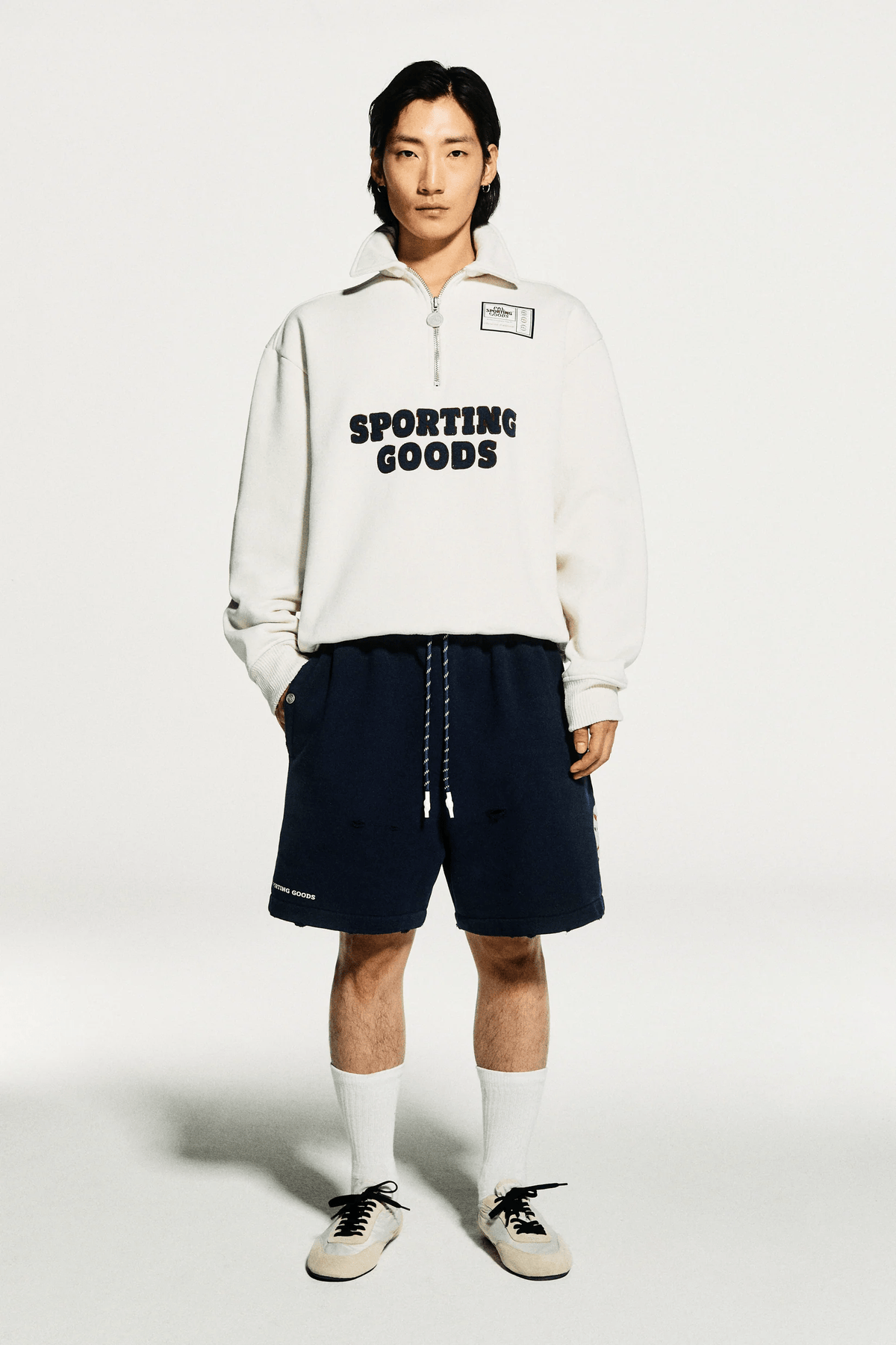 PAL SPORTING GOODS Swing For The Fences Half Zip Marshmallow