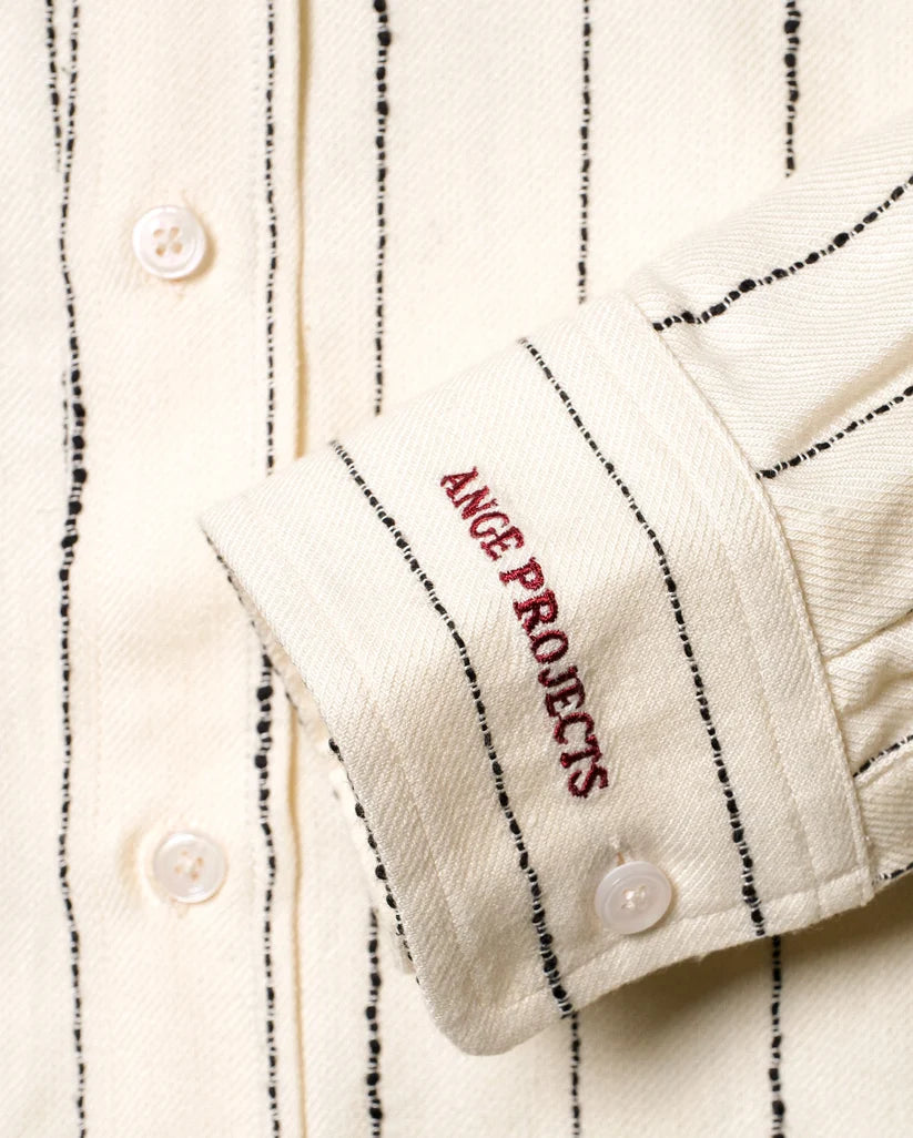 ANGE PROJECTS Linen Shirt Ecru