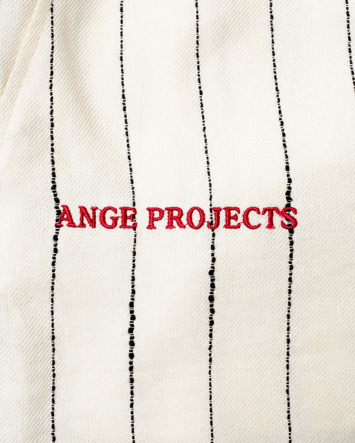 ANGE PROJECTS Linen Trousers Ecru