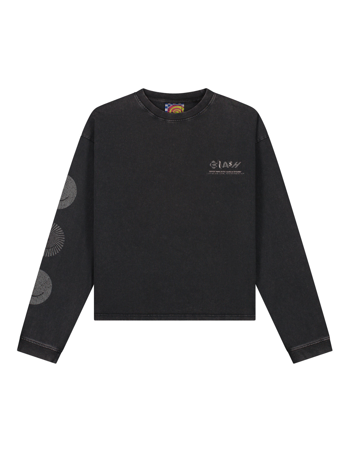 LOVELEE DAE Clash Washed Black L/S