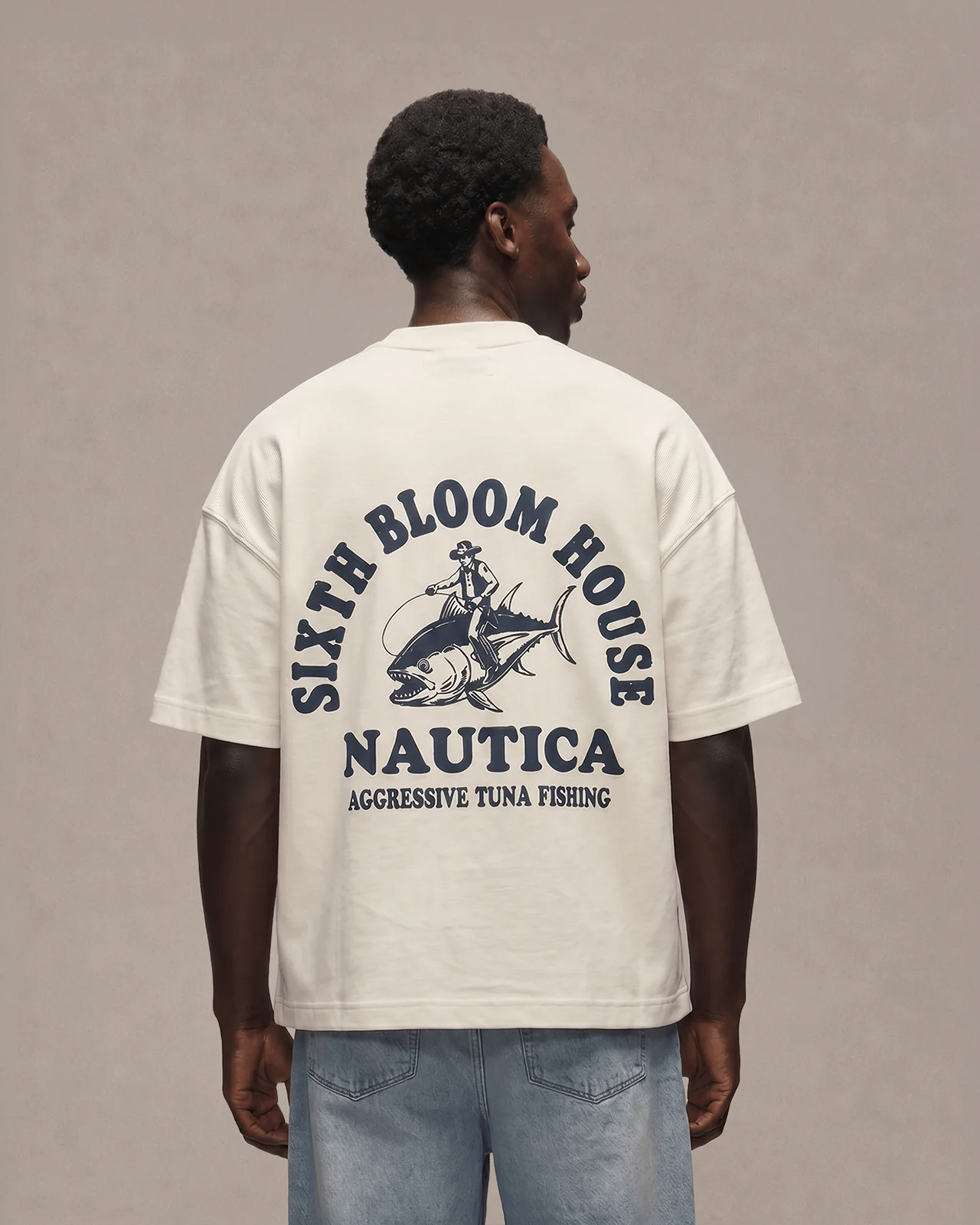 SIXTH BLOOM HOUSE Nautica T-Shirt Off-White