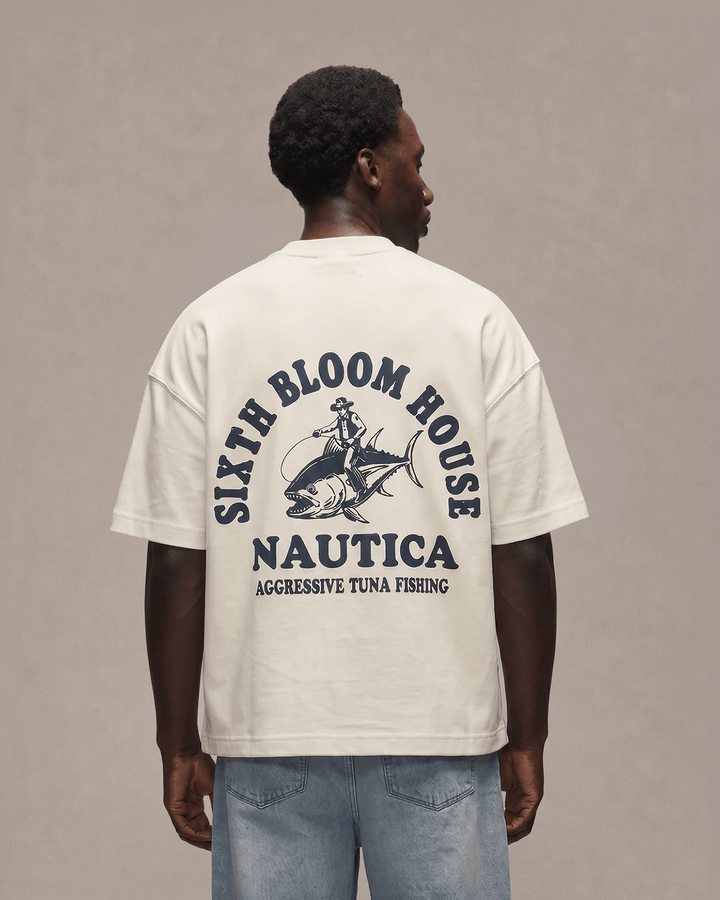 SIXTH BLOOM HOUSE Nautica T-Shirt Off-White