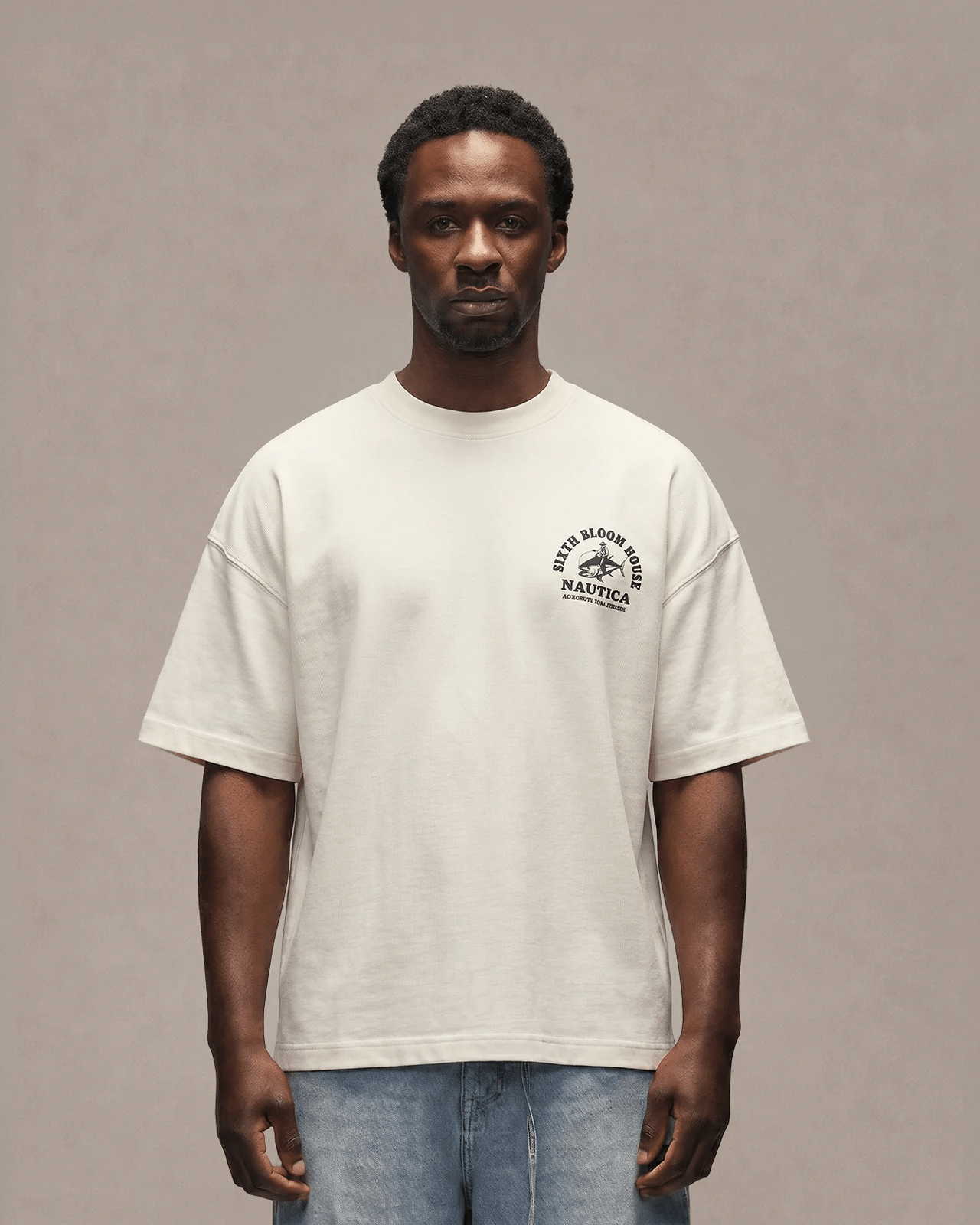 SIXTH BLOOM HOUSE Nautica T-Shirt Off-White