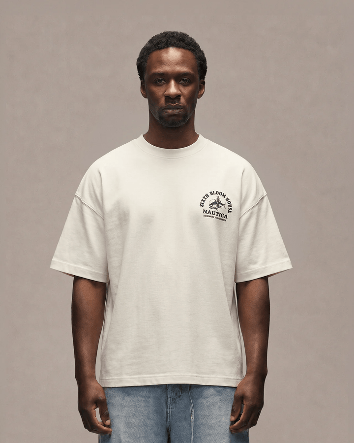SIXTH BLOOM HOUSE Nautica T-Shirt Off-White