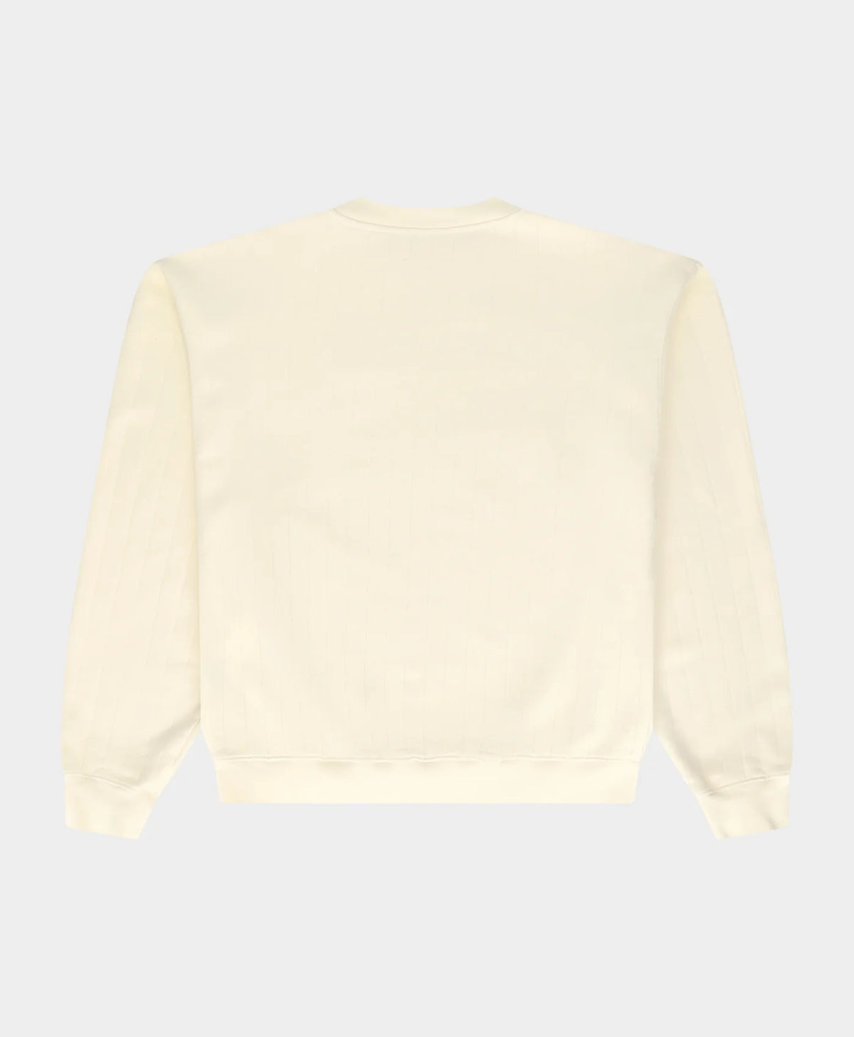 ARBOR ANTWERP Needle Drop Crewneck Cream