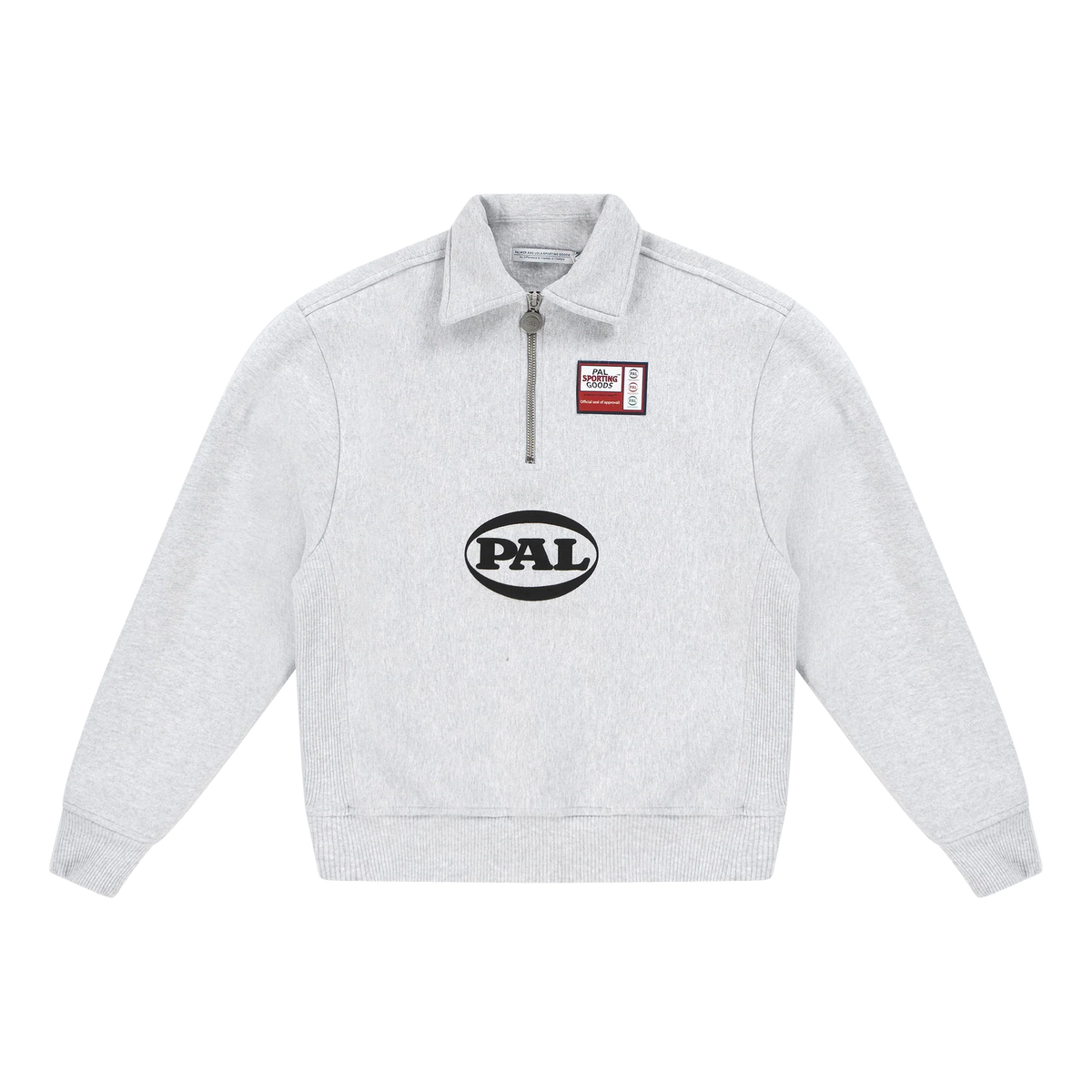 PAL SPORTING GOODS Alpino Half Zip Light Grey Marble