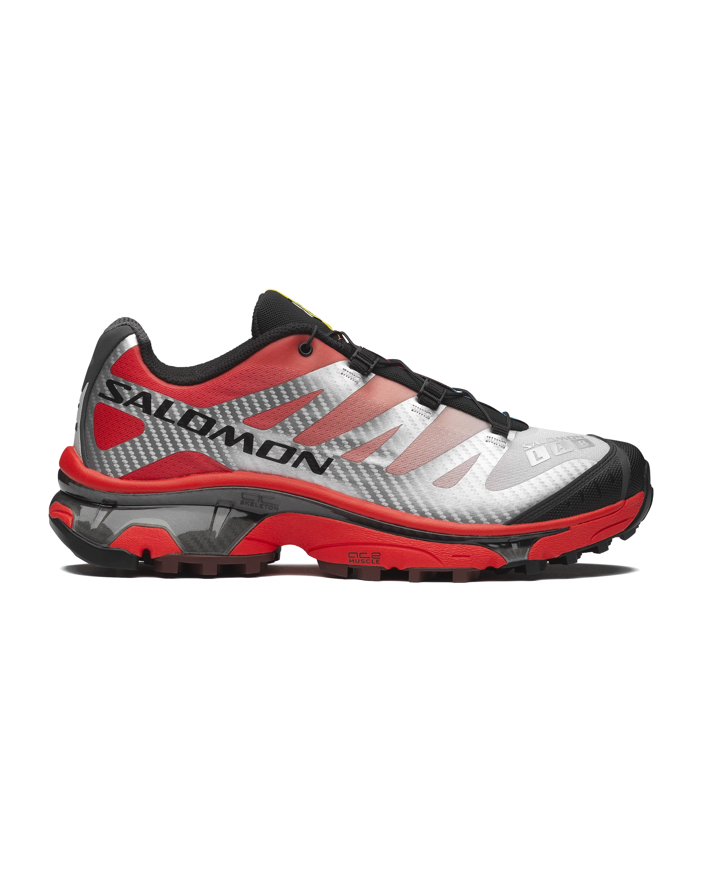SALOMON XT-4 OG Silver Black Fiery Red