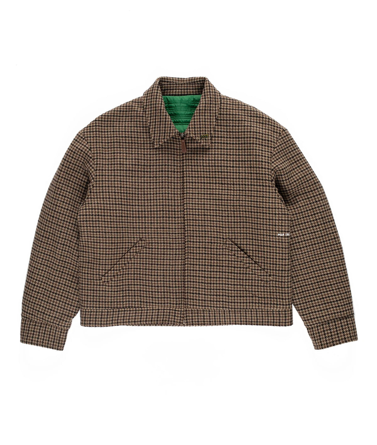 POP TRADING COMPANY Harrington Jacket Houndstooth