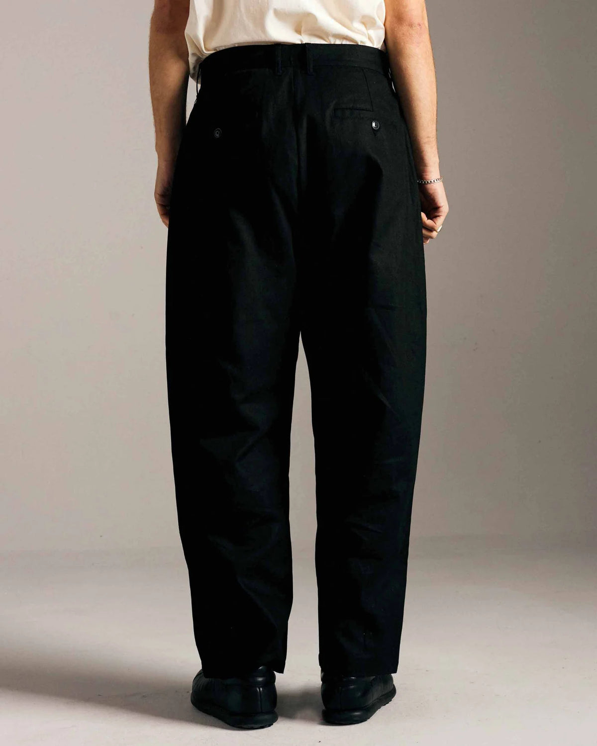 POP TRADING COMPANY Boat Pants Black