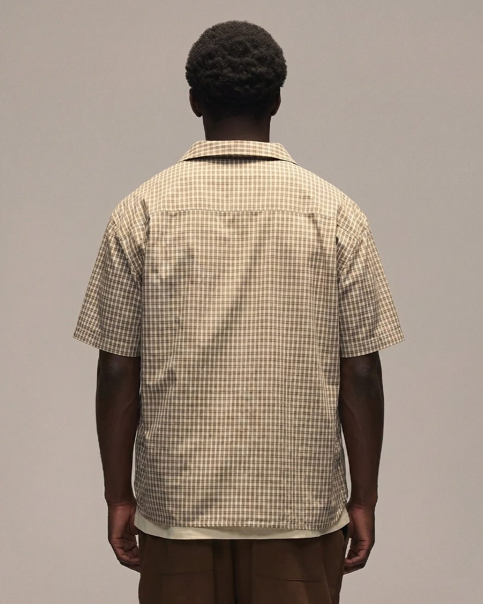 SIXTH BLOOM HOUSE Brown Check Short Sleeve Shirt
