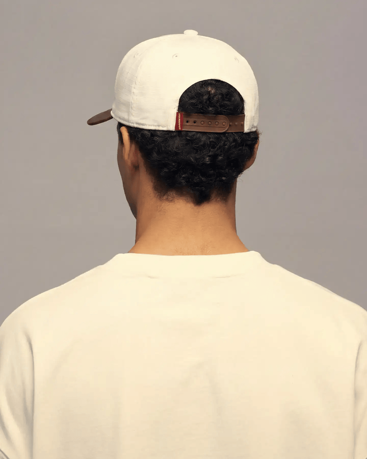 SIXTH BLOOM HOUSE Two Tone Ribstop Cap Brown -