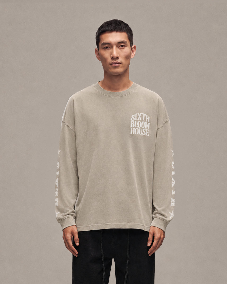 SIXTH BLOOM HOUSE Racing Bull Longsleeve Green