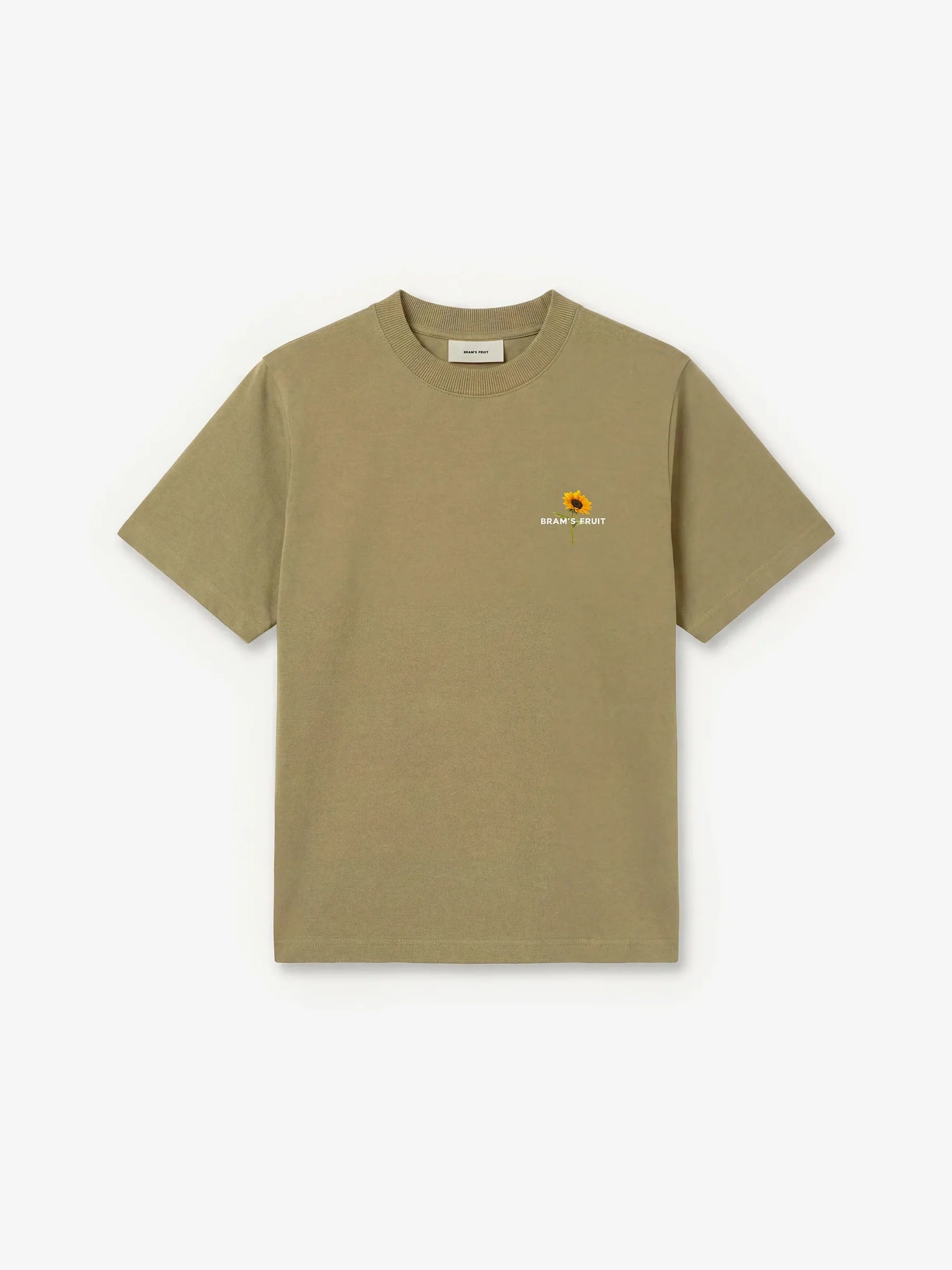 BRAM'S FRUIT Sunflower T-shirt Olive Green