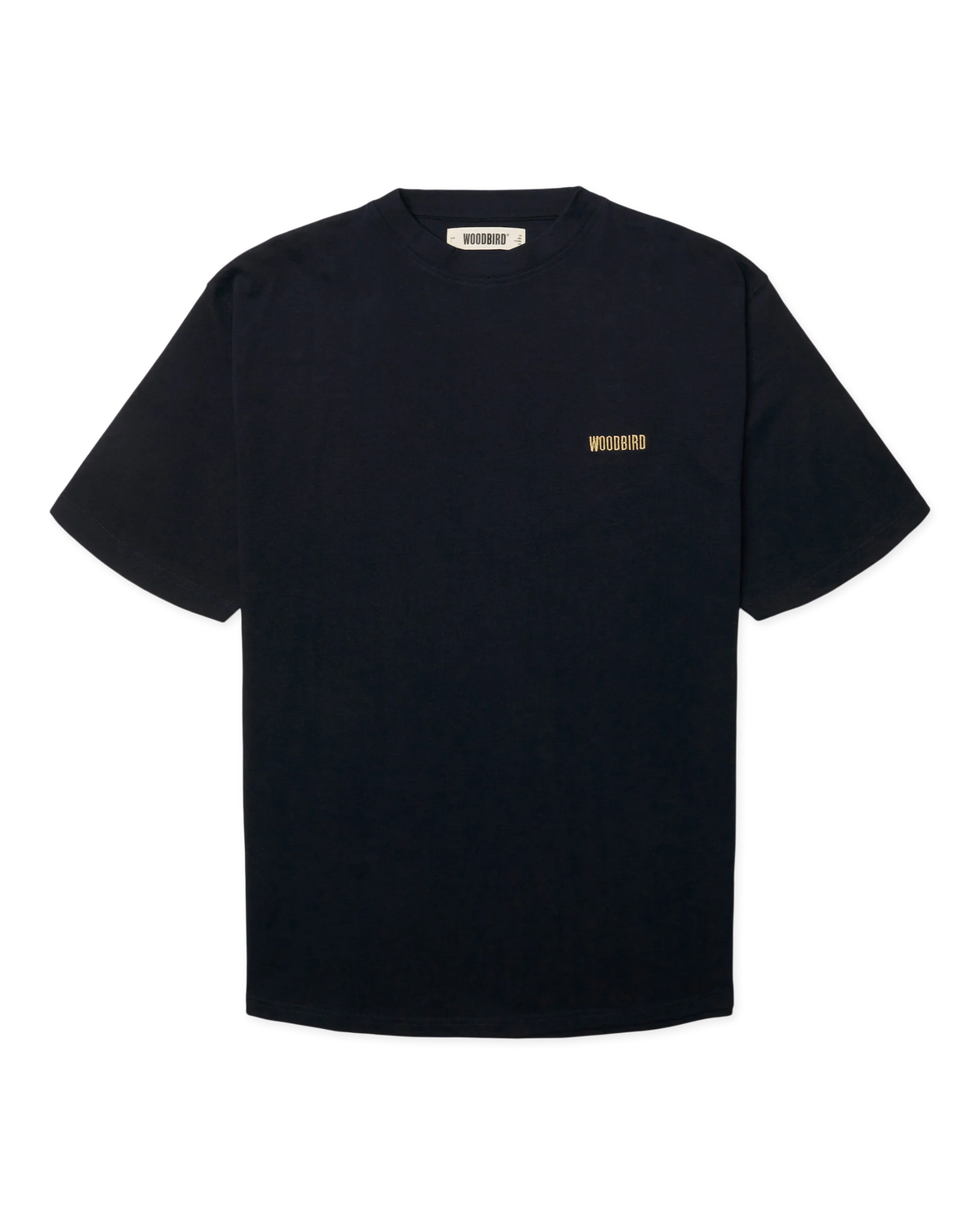 WOODBIRD Baine Cook Tee Dark Navy