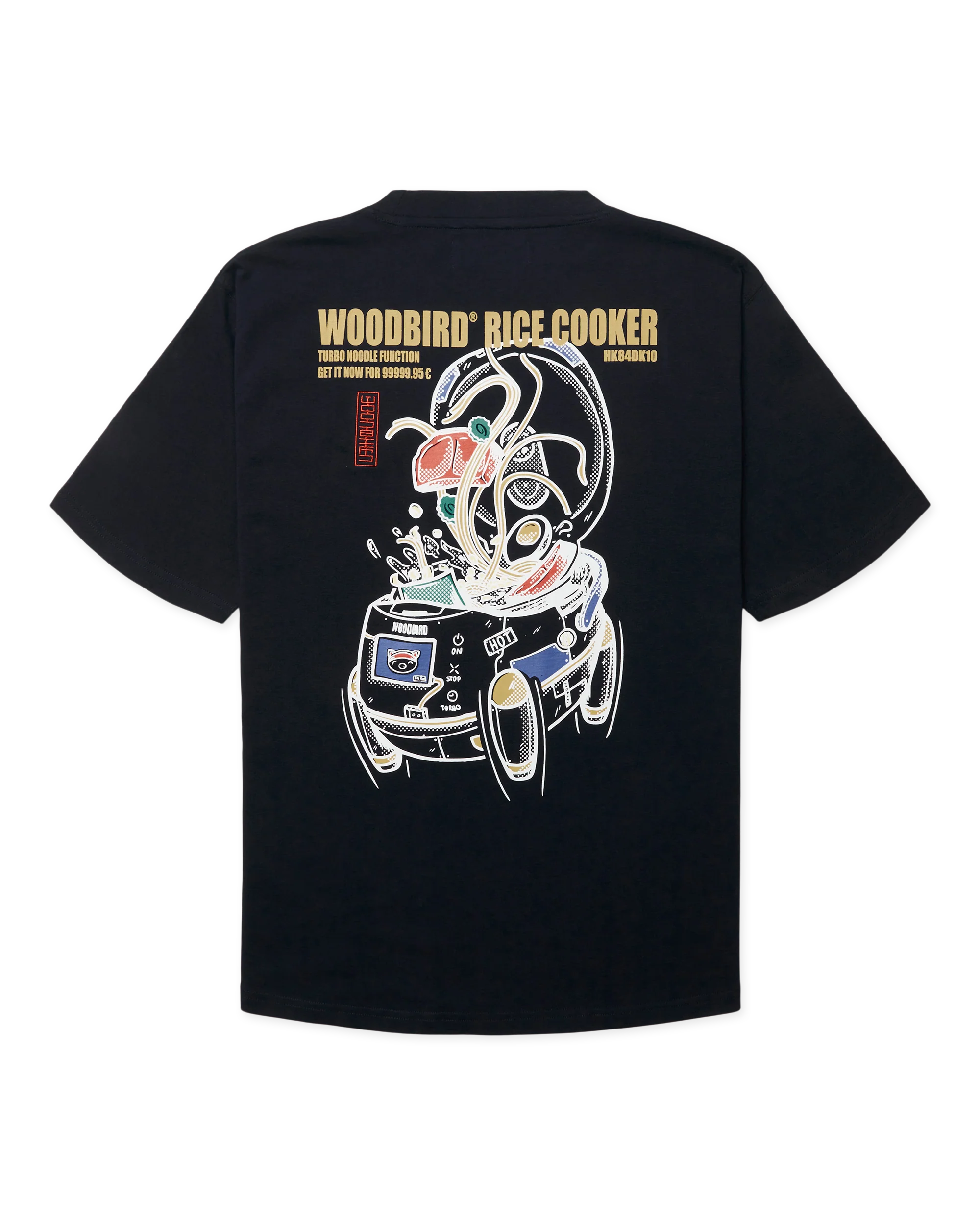 WOODBIRD Baine Cook Tee Dark Navy