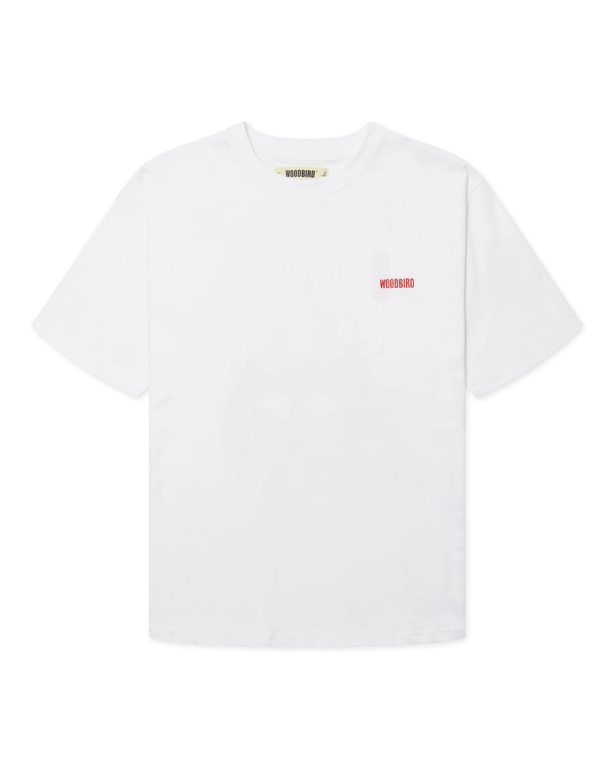 WOODBIRD Baine Cook Tee White