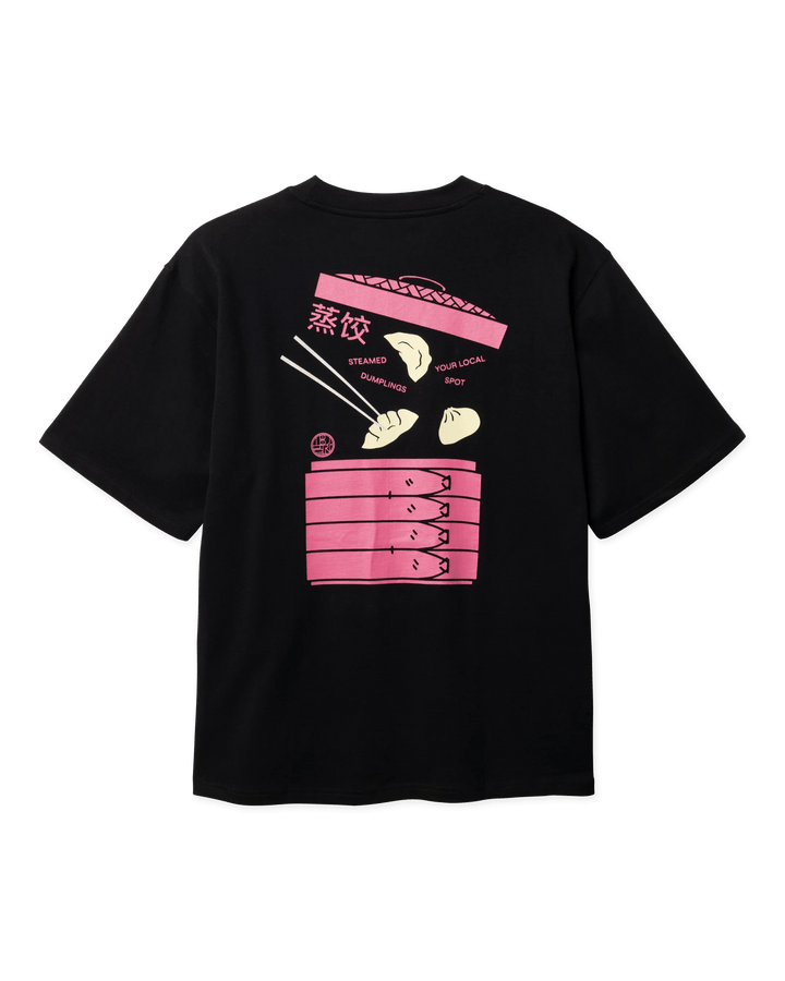 WOODBIRD Baine Dump Tee Black  XL