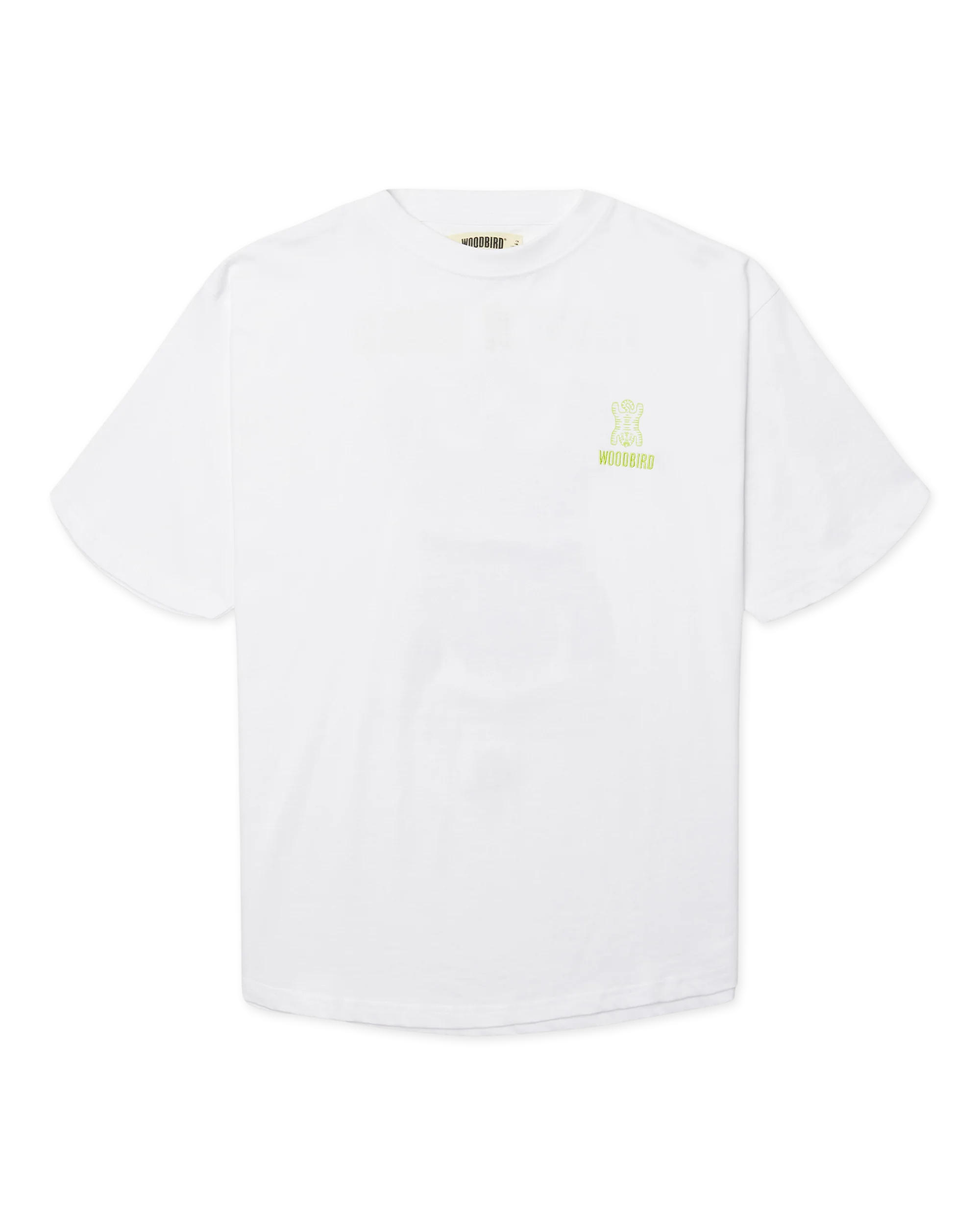 WOODBIRD Baine Tiger Tee White