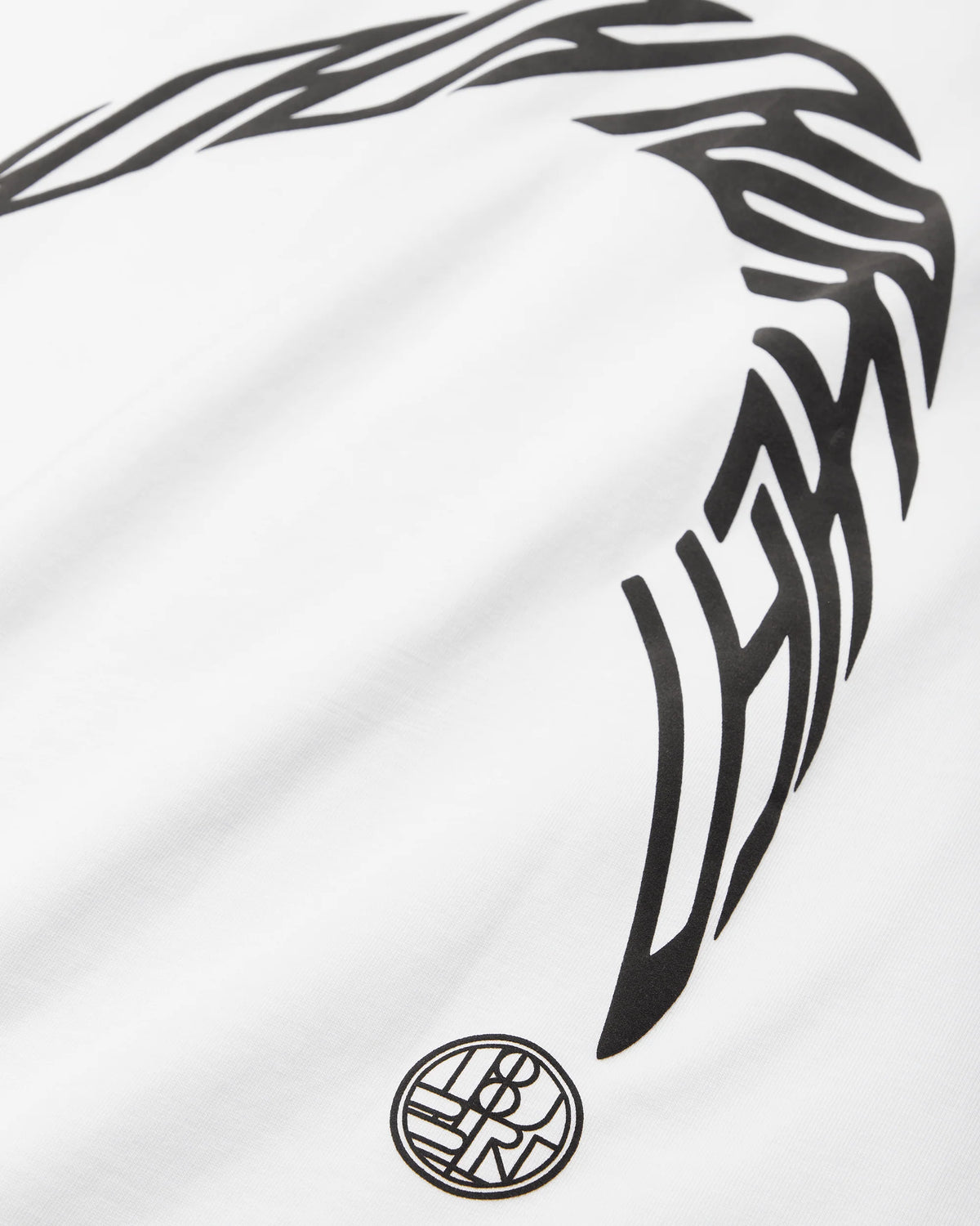WOODBIRD Baine Warp Tee White