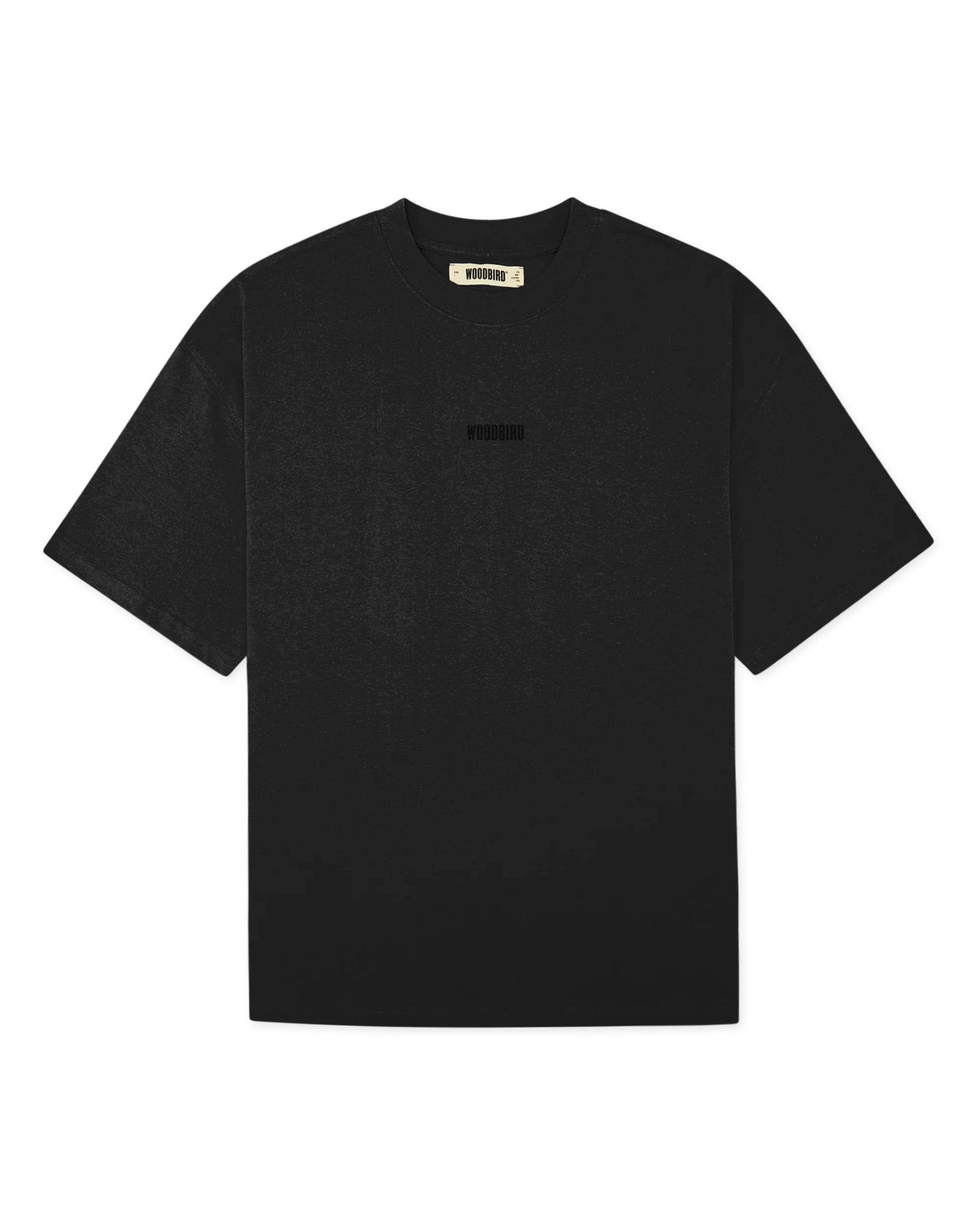 WOODBIRD Beam Base Tee Black