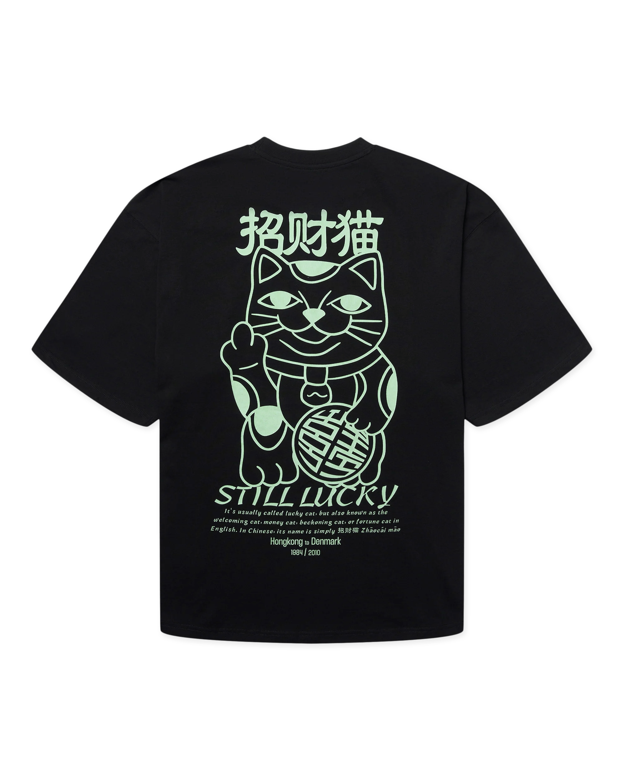 WOODBIRD Beam Lucky Tee Black