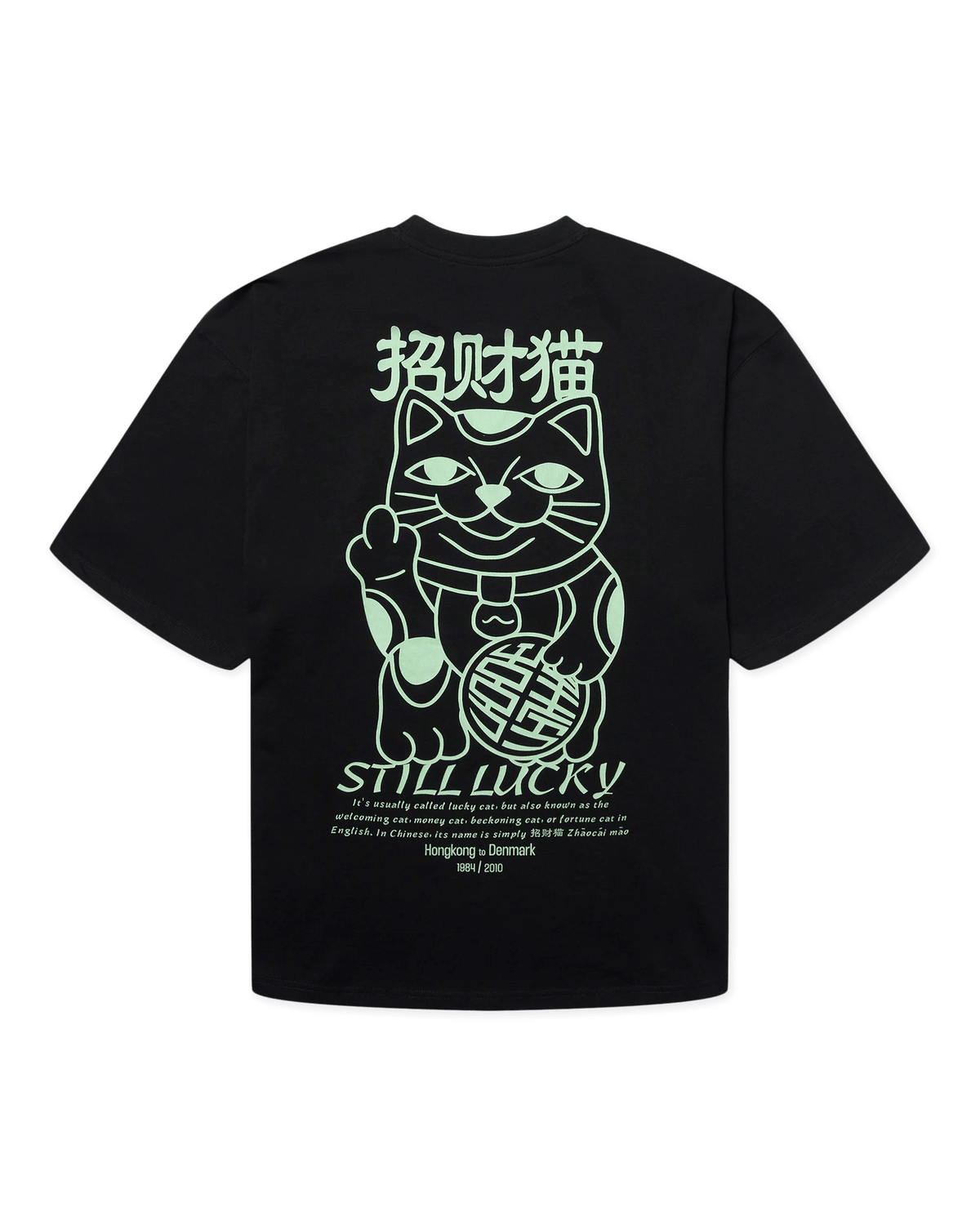 WOODBIRD Beam Lucky Tee Black