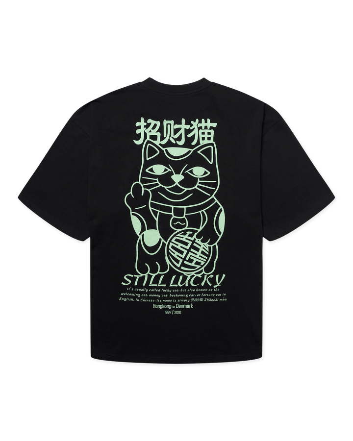 WOODBIRD Beam Lucky Tee Black