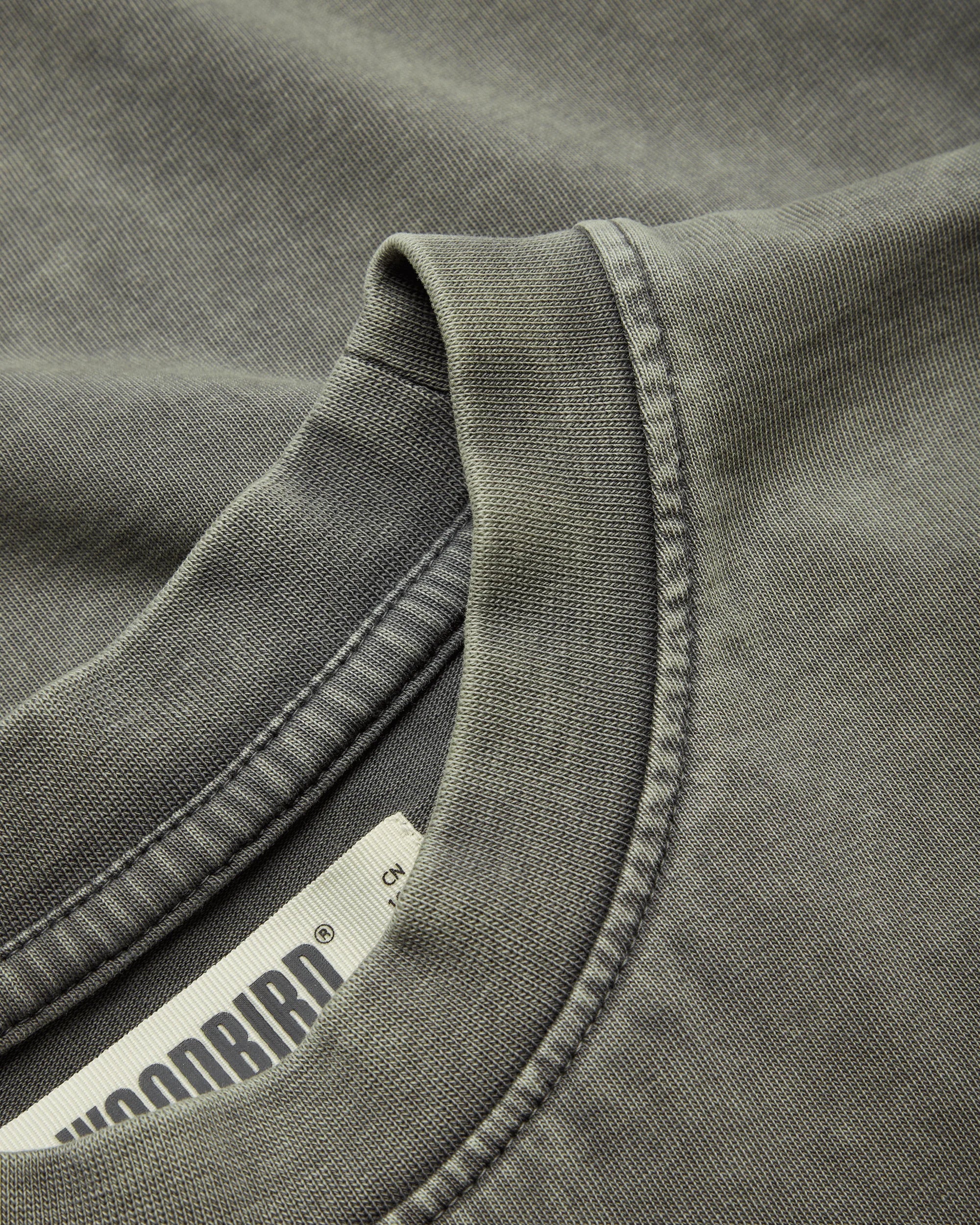 WOODBIRD Beam Tinted Tee Dusty Green