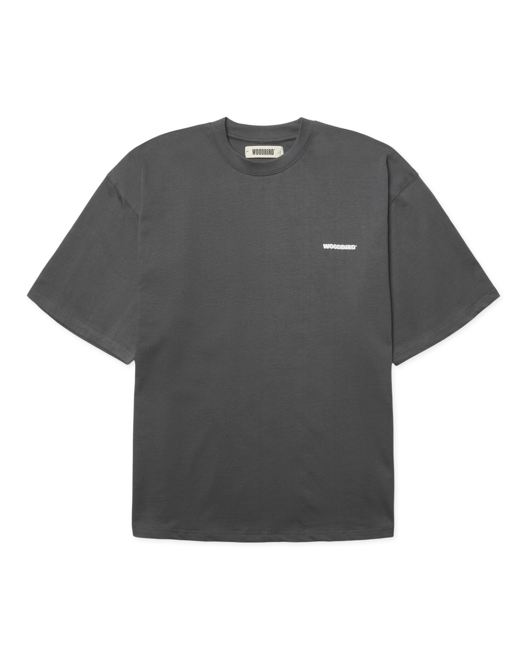 WOODBIRD Beam Tram Tee Slate Blue