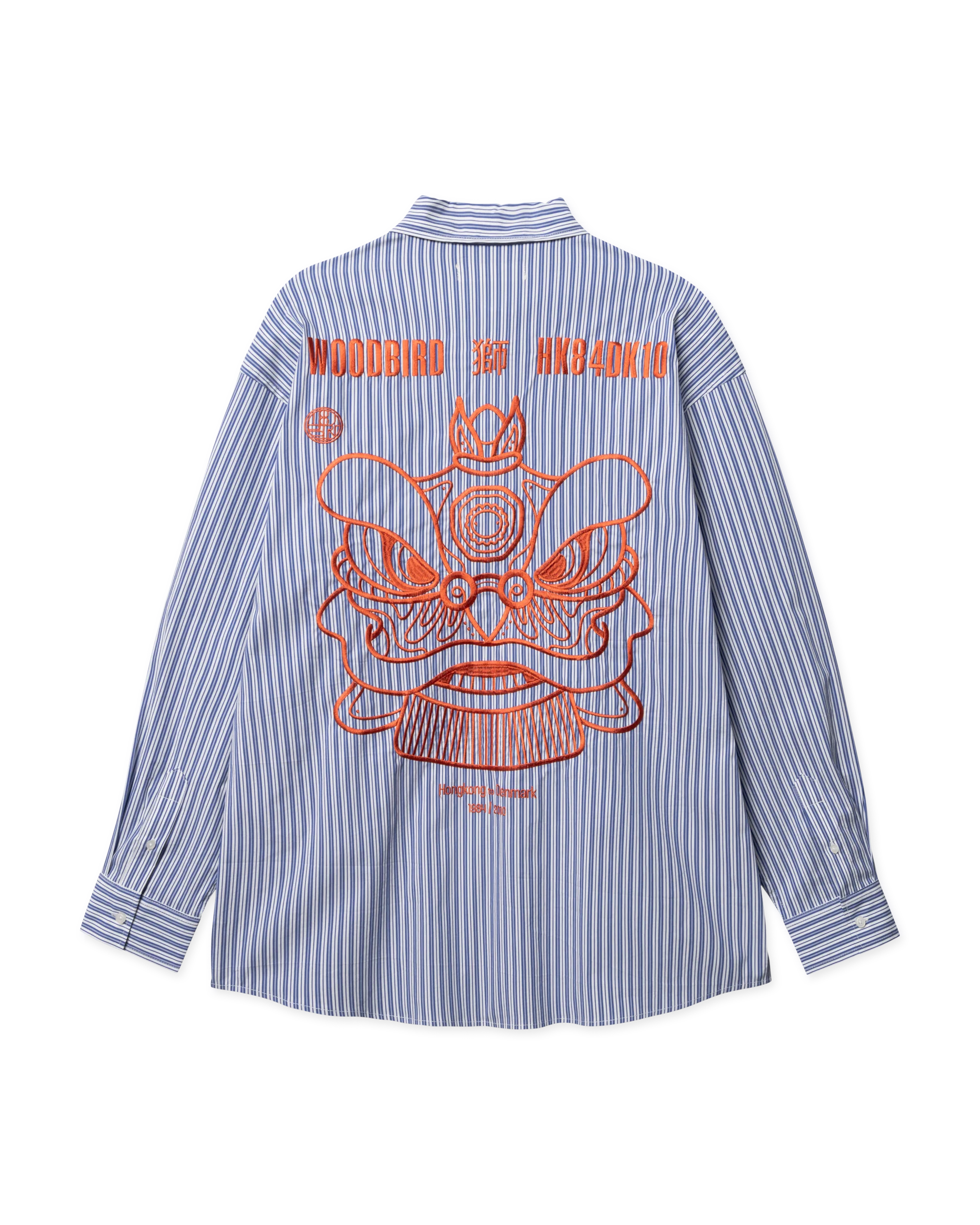 WOODBIRD Brooks Lion Shirt  L