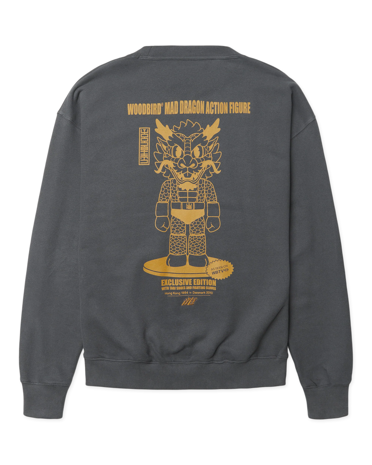 WOODBIRD Duke Action Crew Slate Blue