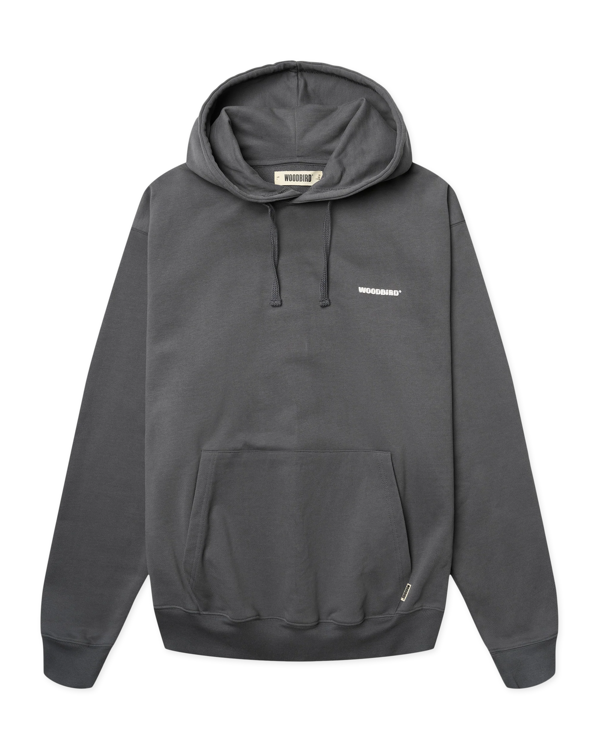 WOODBIRD Pacs Tram Hoodie Slate Blue