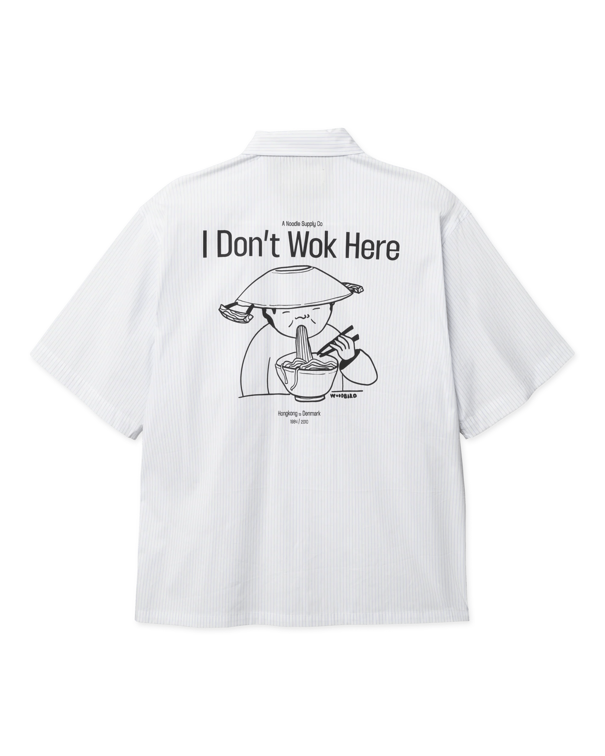 WOODBIRD Wang Wok Shirt Light Blue  XL