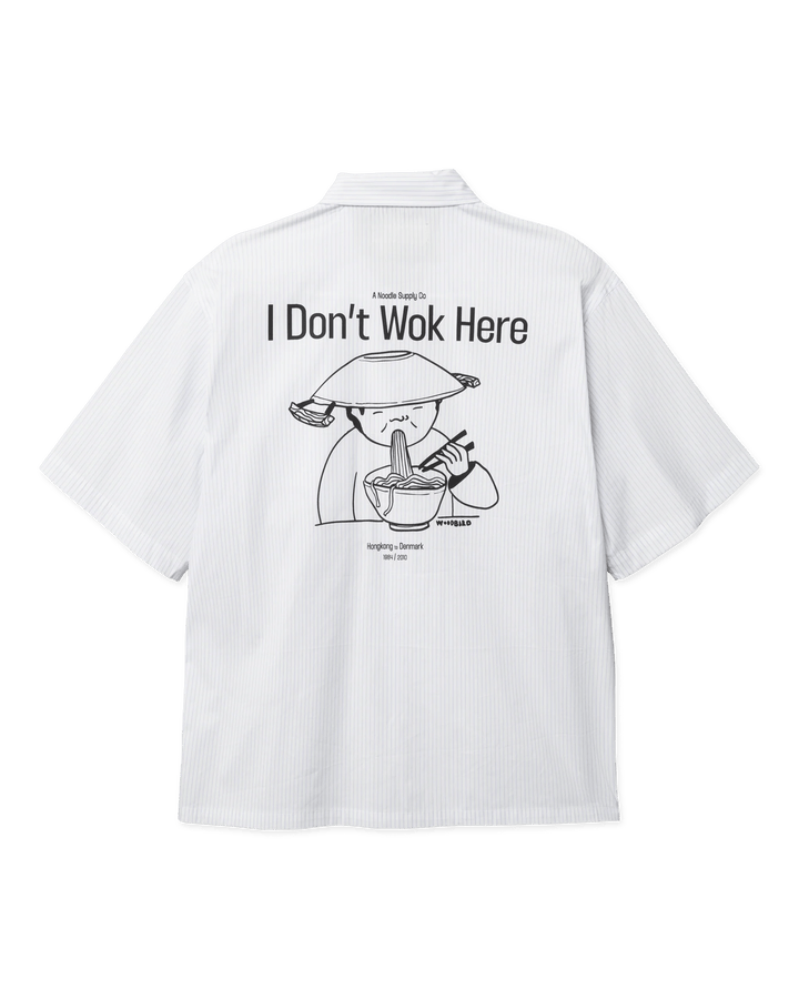 WOODBIRD Wang Wok Shirt Light Blue  XL