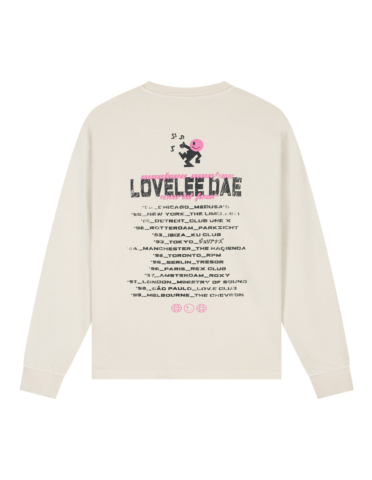 LOVELEE DAE Worldtour Vintage White L/S