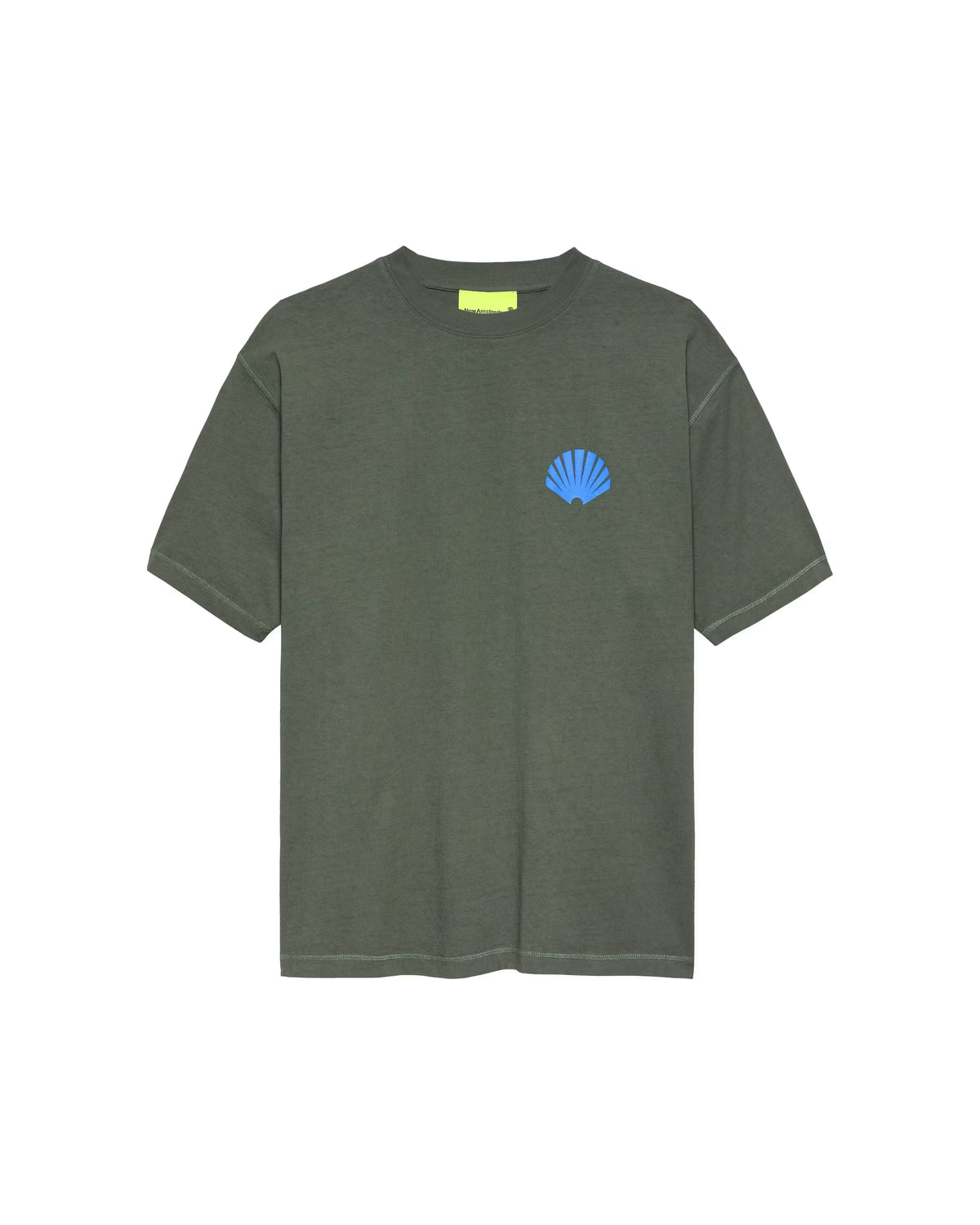 NEW AMSTERDAM SURF ASSOCIATION Logo Tee Teal