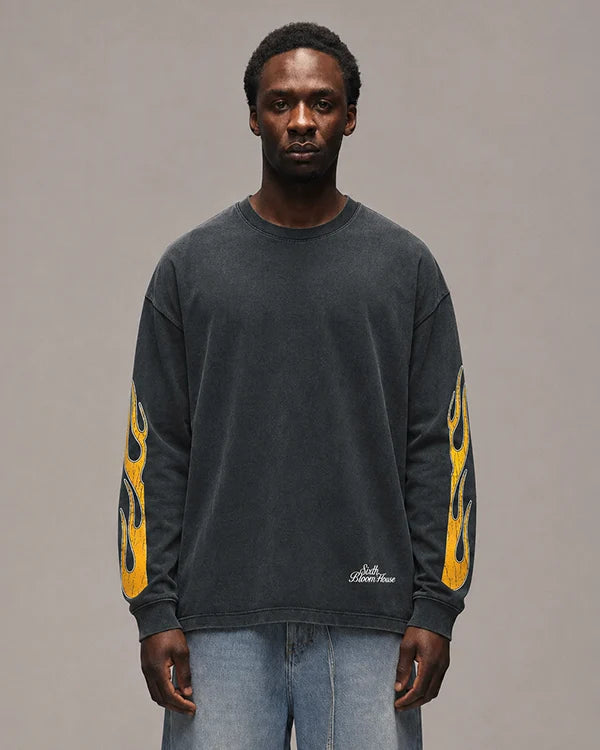 SIXTH BLOOM HOUSE Tuna Longsleeve Black