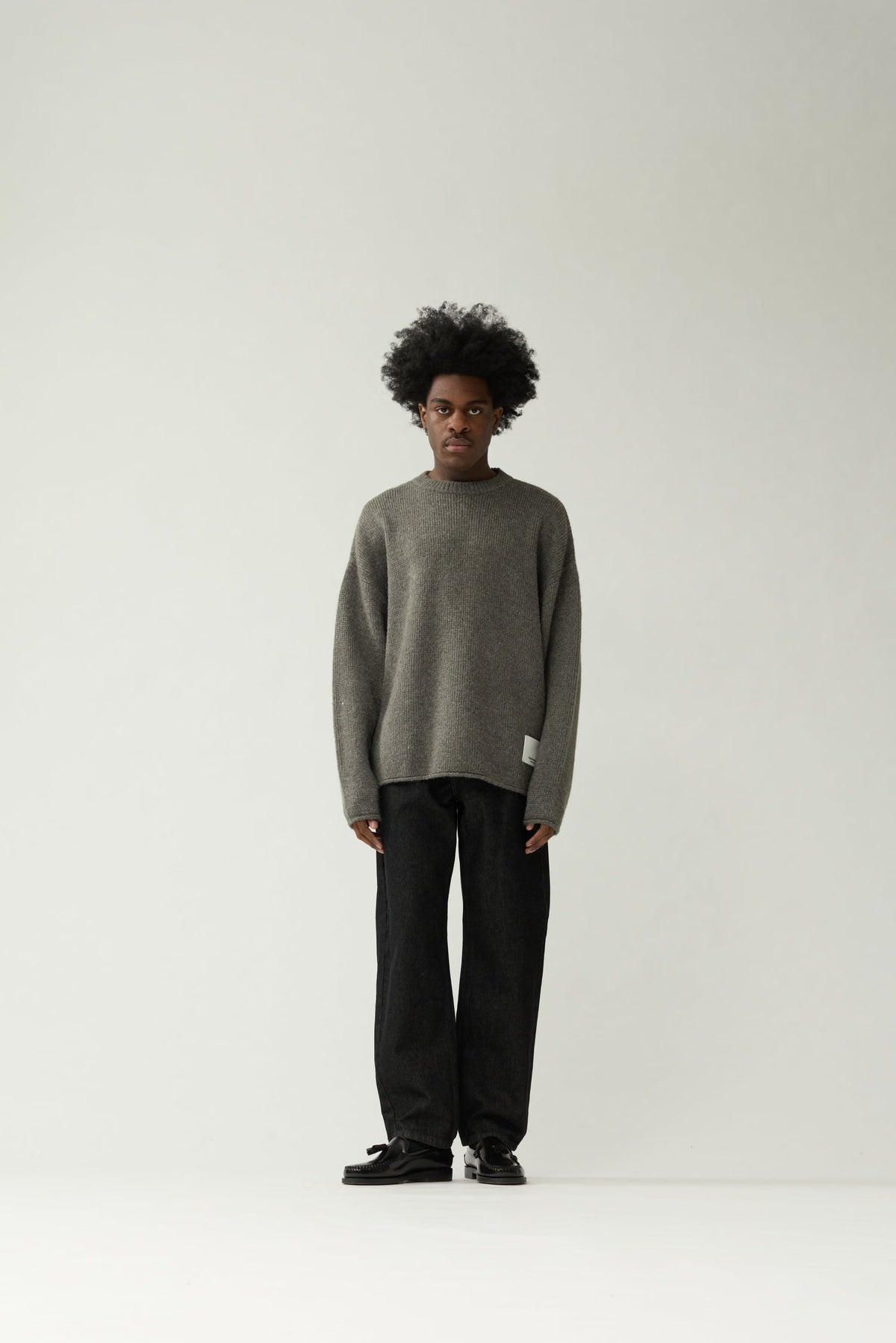 NEW AMSTERDAM SURF ASSOCIATION Tide Knit Grey Melange