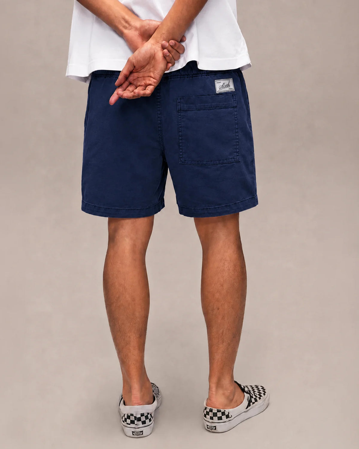 SIXTH BLOOM HOUSE Tencel Shorts Navy