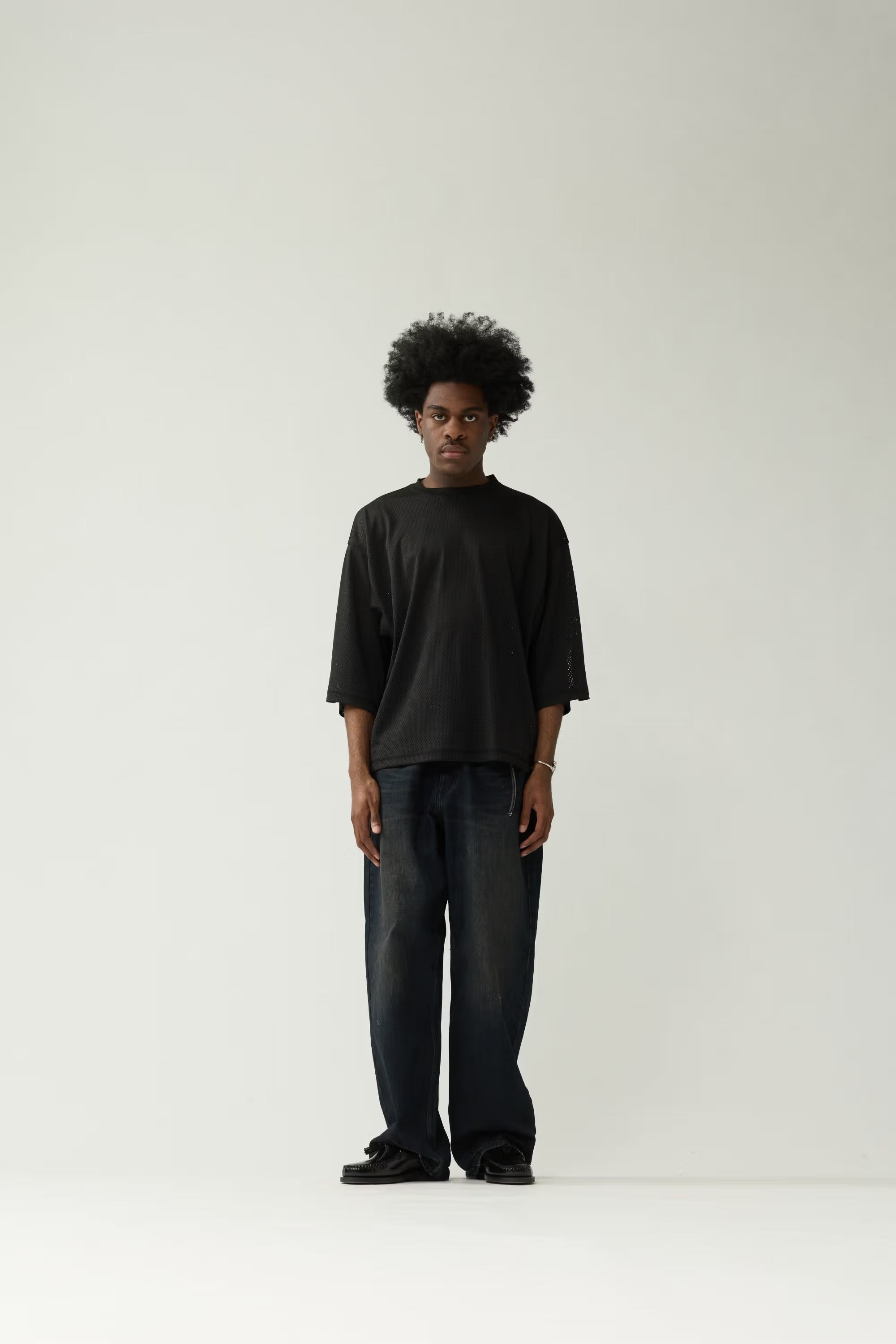 NEW AMSTERDAM SURF ASSOCIATION Mesh Jersey Black