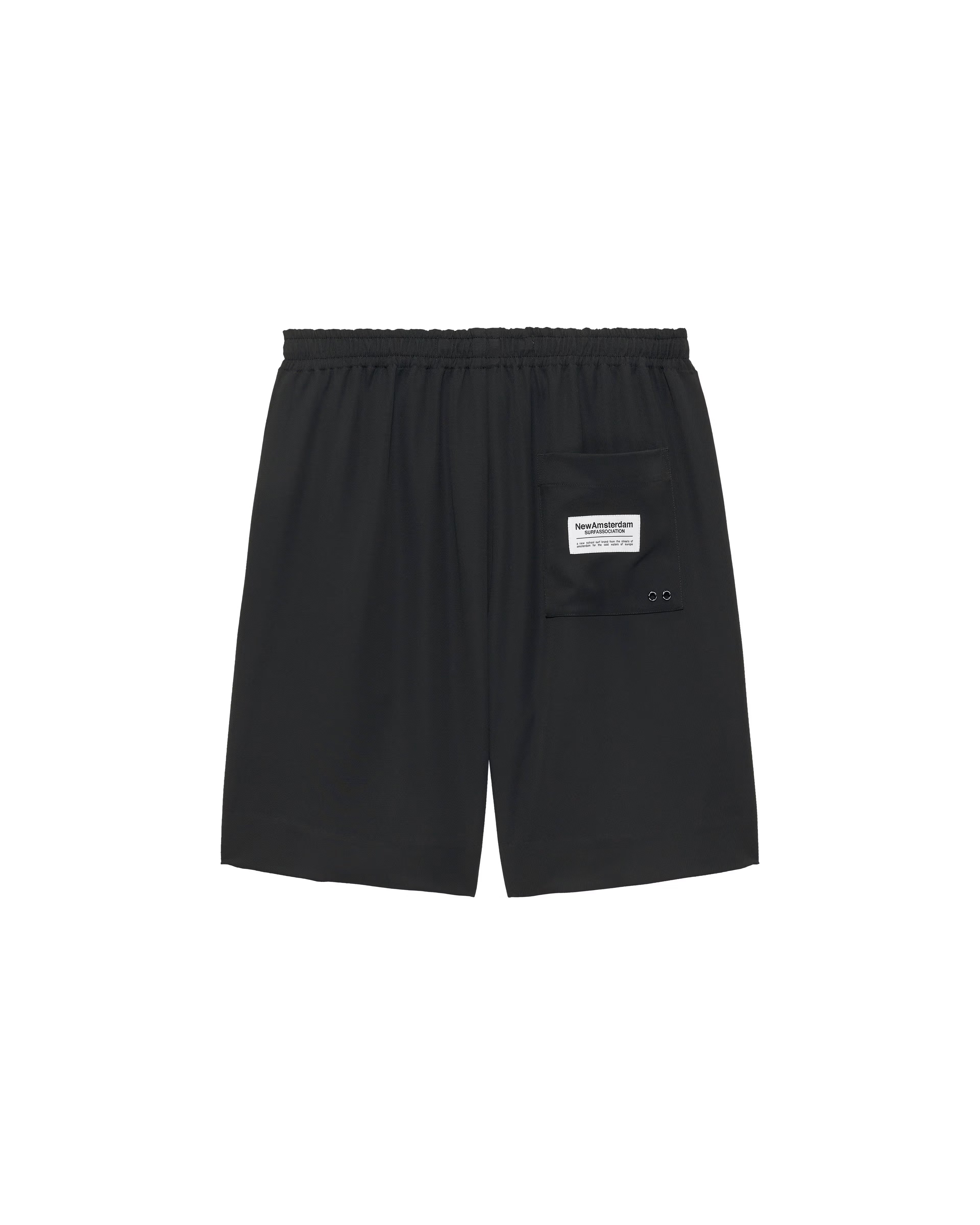 NEW AMSTERDAM SURF ASSOCIATION Work Shorts Black