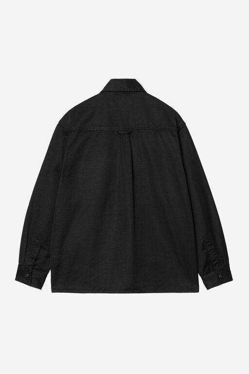CARHARTT WIP Kelly Shirt Jac Black Rinsed