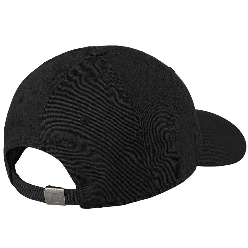 CARHARTT WIP Madison Logo Cap Black White ONE SIZE