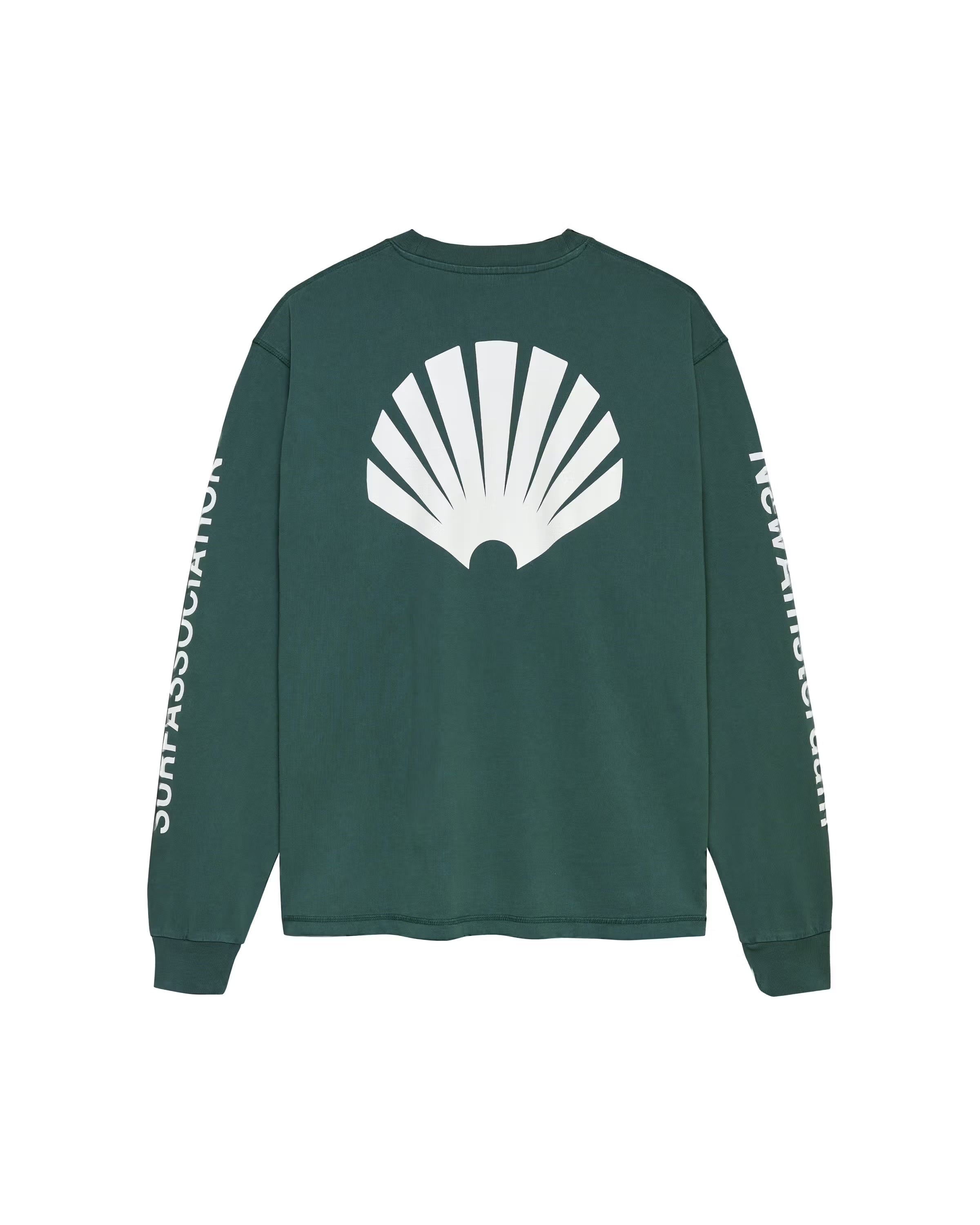 NEW AMSTERDAM SURF ASSOCIATION Logo Longsleeve Bottle Green