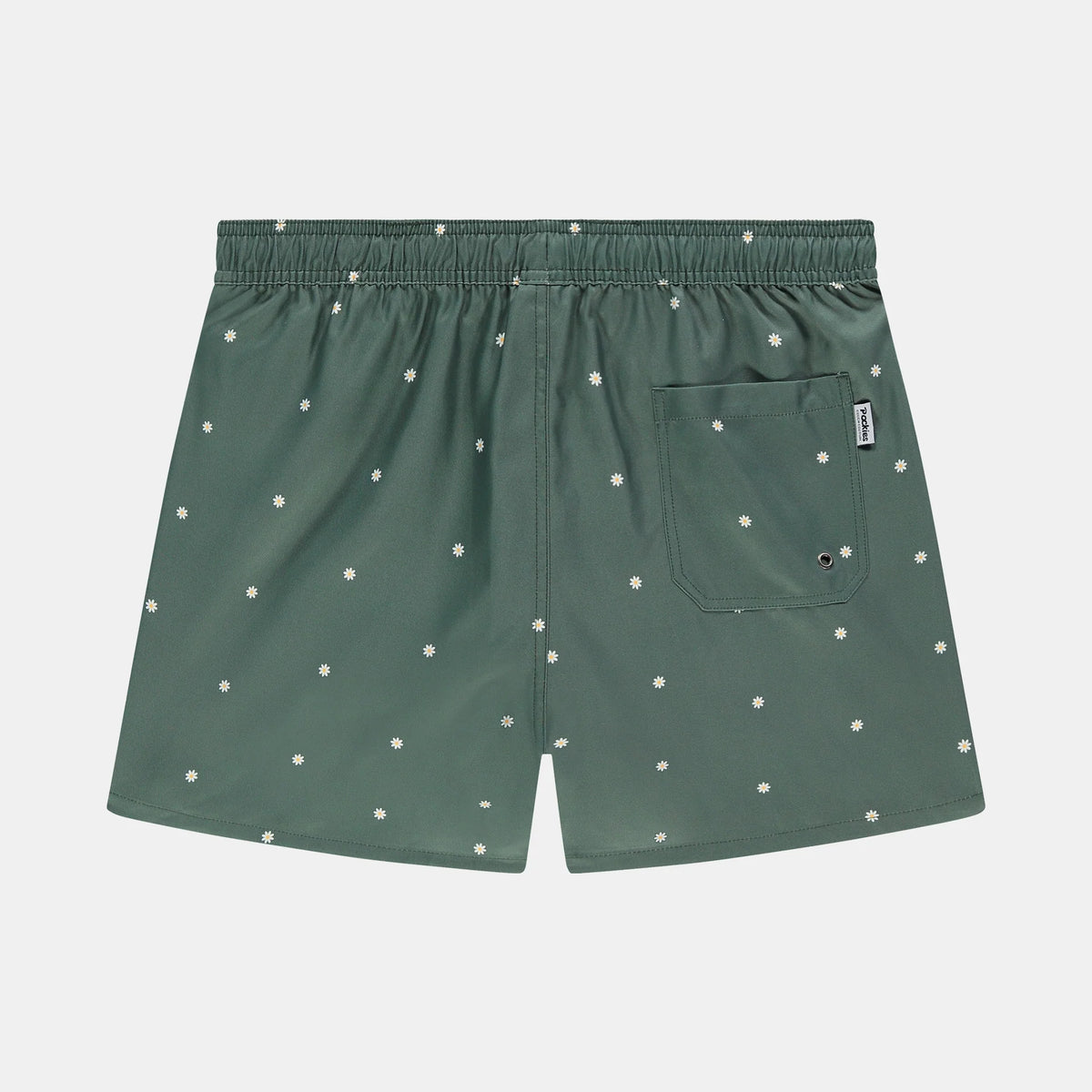 POCKIES Daisy Shorties Green