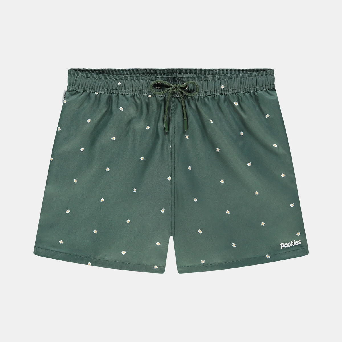 POCKIES Daisy Shorties Green