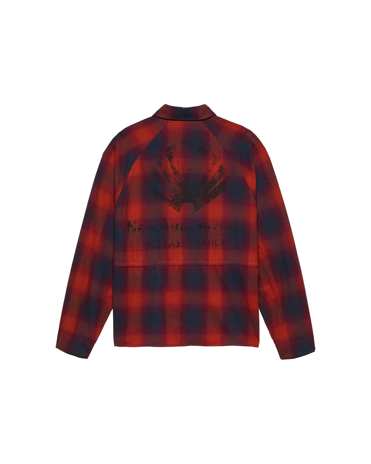 NEW AMSTERDAM SURF ASSOCIATION Flanel Overshirt Red