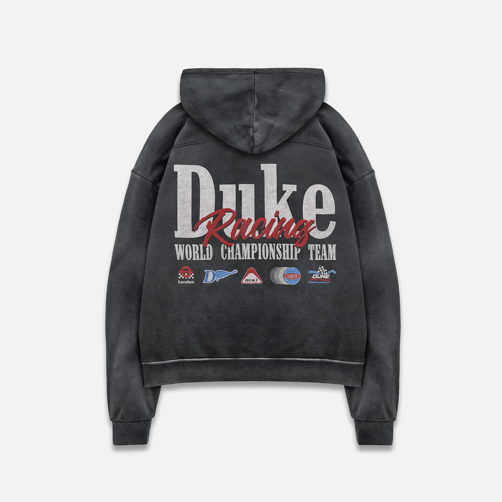 DUKE + DEXTER DR1 World Championship Washed Black Hoodie